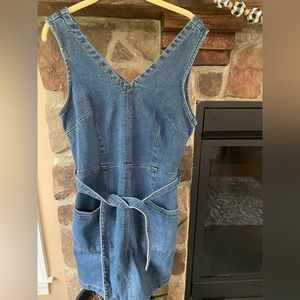 Universal Thread denim dress sleeveless Size M